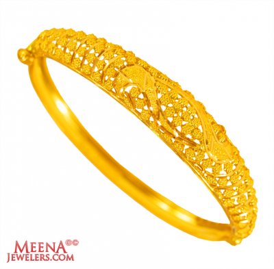 Traditional 1Pc 22Kt Gold Kada ( Kadas )