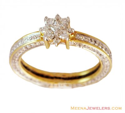 Designer Diamond Studded Band ( Diamond Rings )