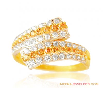 22K Gold Designer Ring ( Ladies Signity Rings )