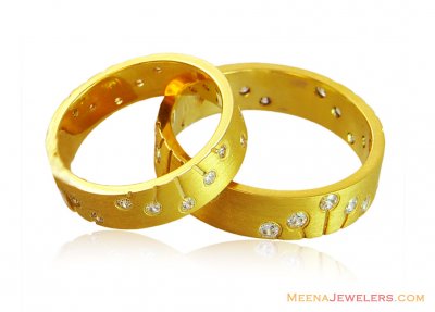 22K Matching Couples Band ( Wedding Bands )