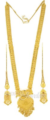 22 kt Gold Bridal Set ( Bridal Necklace Sets )