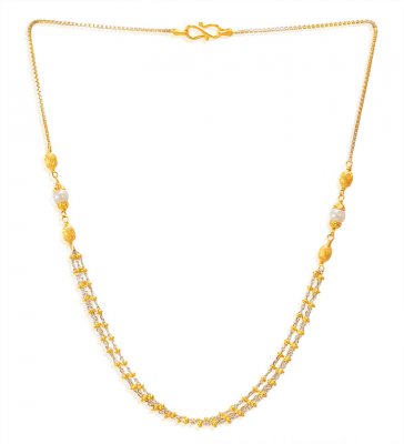 22kt Gold Necklace Chain for Ladies ( 22Kt Gold Fancy Chains )
