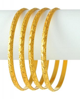 Gold Bangles Set  ( Set of Bangles )