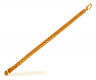 22 Karat Gold Mountain Bracelet ( Men`s Bracelets )