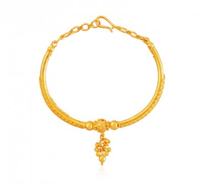 22k Gold Kids Filigree Bracelet  ( 22Kt Baby Bracelets )