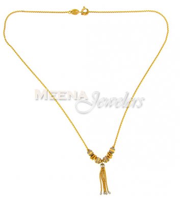 22 Carat Gold Fancy Chains ( 22Kt Gold Fancy Chains )