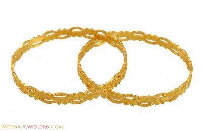 22K Gold Kids Bangles ( Baby Bangles )