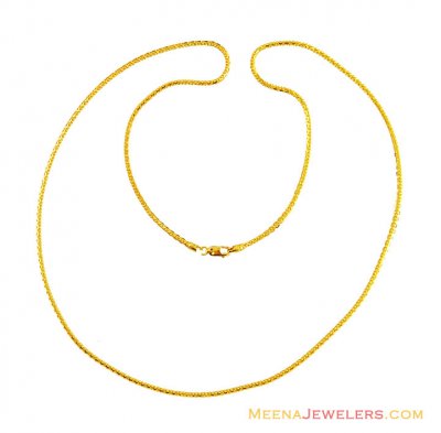 Fancy Chain (26 in) 22K ( 22Kt Long Chains (Ladies) )