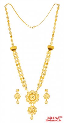 22kt Gold Light Necklace Set ( Light Sets )