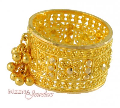 22Kt Gold Wide Ring ( Ladies Gold Ring )
