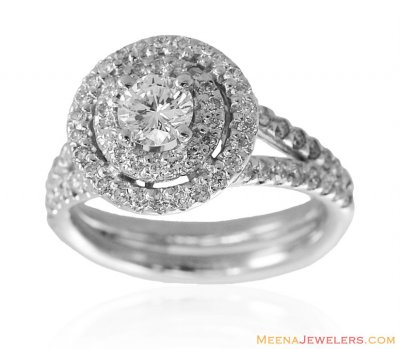 18k White Gold Diamond Ring ( Diamond Rings )
