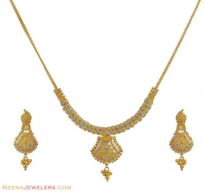 22K Gold Fancy Set ( 22 Kt Gold Sets )