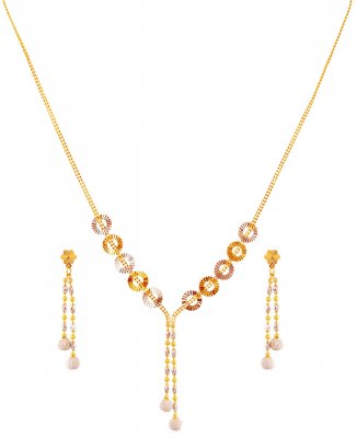 22K Light Necklace Set ( Light Sets )