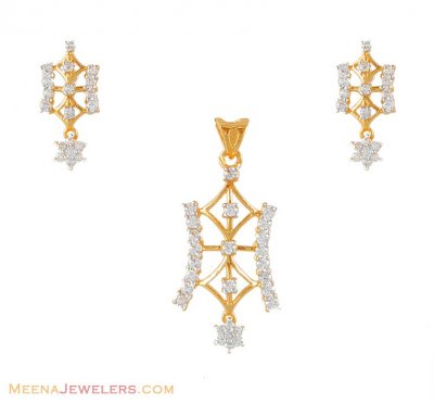 Fancy Gold Pendant Set ( Fancy Pendant Set )