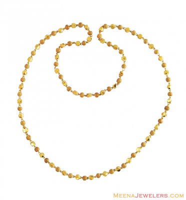 Sandalwood Mala In 22K ( 22Kt Long Chains (Ladies) )