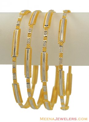 Indian Bangles Set (22K Gold) ( Set of Bangles )