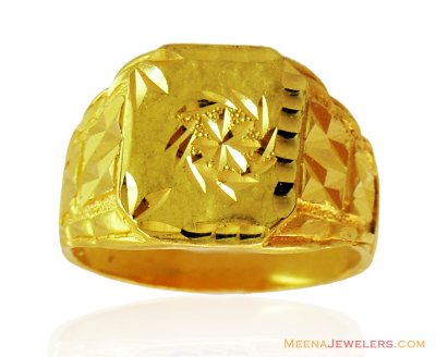 22k Mens Gold Ring ( Mens Gold Ring )