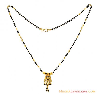 22K Fancy Meenakari Mangalsutra ( MangalSutras )