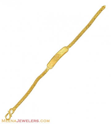 22Kt Kids Om Bracelet ( 22Kt Baby Bracelets )