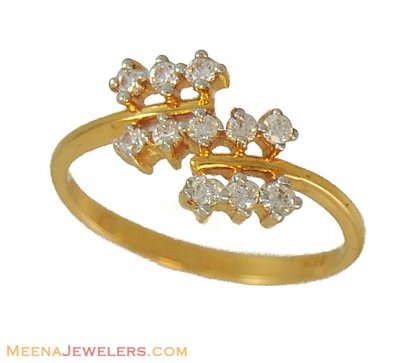 Star Signity Ring (22K) ( Ladies Signity Rings )