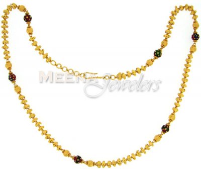 22 Kt Gold Fancy Long Chain ( 22Kt Gold Fancy Chains )