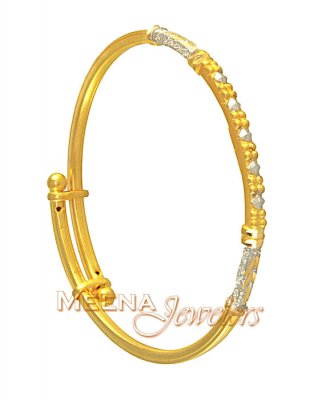 Two Tone Baby Bangle ( Baby Bangles )