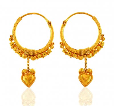 Gold Hoop Earrings ( Hoop Earrings )