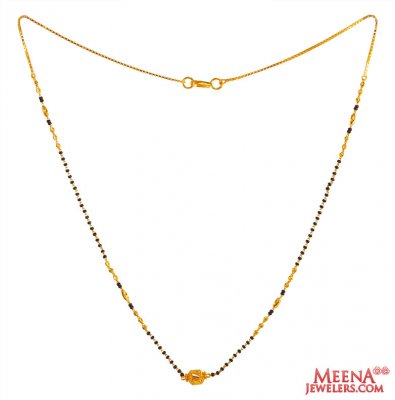 22 karat Yellow Gold Mangalsutra ( MangalSutras )