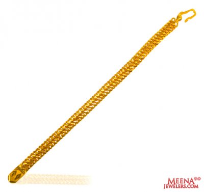 22kt Gold Mens Bracelet  ( Men`s Bracelets )