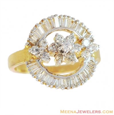 Exclusive Diamond Studded Ring(18k) ( Diamond Rings )