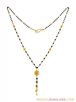 22K Fancy Big Ball Mangalsutra ( MangalSutras )