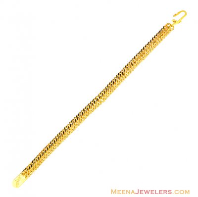 Fancy Mens Bracelet 22k Gold ( Men`s Bracelets )