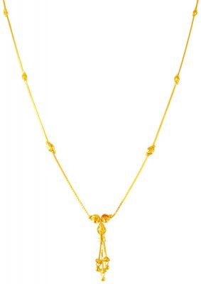 22K Gold Dokia Chain ( 22Kt Gold Fancy Chains )