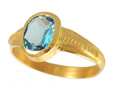 22kt Topaz Ring ( Astrological BirthStone Rings )