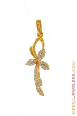 18Kt Gold Diamond Pendant ( Diamond Pendants )