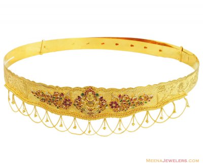 22K Gold Kamar Patta (Vaddanam) ( Gold Waist Belt )