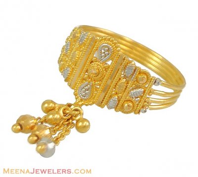 Ladies Gold Ring (Indian design) ( Ladies Gold Ring )