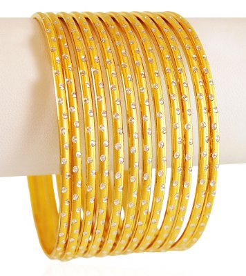 Gold Two Tone Bangles ( Two Tone Bangles )