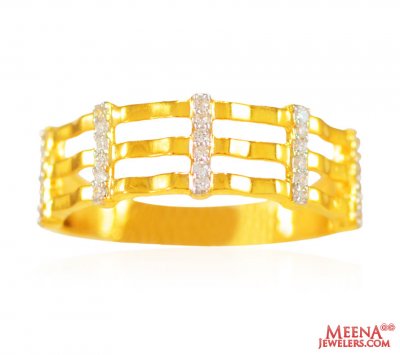 22 Karat Gold Band Ring ( Ladies Signity Rings )