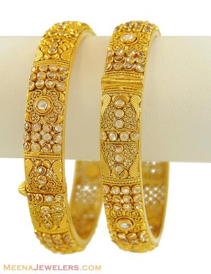 22k Antique Bangles ( Antique Bangles )