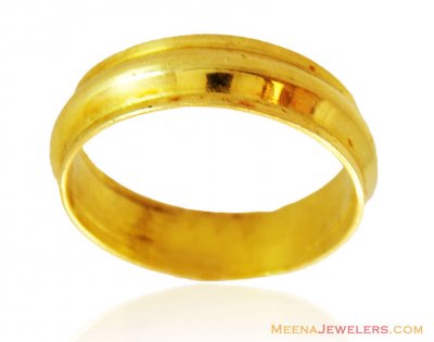 Unisex Gold Band 22k ( Wedding Bands )