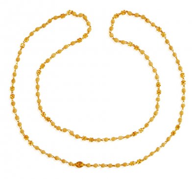 22Kt Gold Ladies White Tulsi Mala - ChLo21638 - US$ 828 - 22K Gold ...