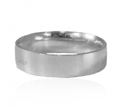 18Kt White Gold Wedding Band ( Wedding Bands )