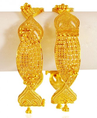 22k Gold Kada (2PC) ( Kadas )