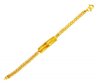22Kt Gold Fancy Bracelet for Kids ( 22Kt Baby Bracelets )