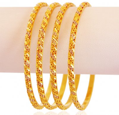 Laser Cut Machine Bangles Set  ( Set of Bangles )