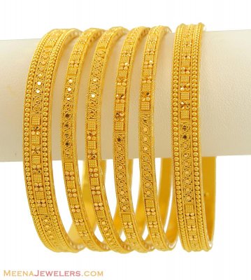 Indian Filigree Bangles Set ( Set of Bangles )