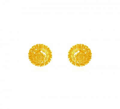 22K Filigree Gold Tops ( 22 Kt Gold Tops )