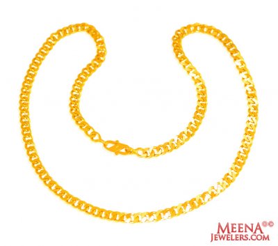 22k Yellow Gold Chain  ( Men`s Gold Chains )
