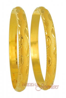 22K Gold Bangles ( Gold Bangles )